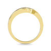 Thumbnail for Diamond 1/3 Ct.Tw. Ladies Wedding Band in 14K Yellow Gold