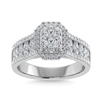 Thumbnail for Diamond  1 1/3 Ct.Tw. Engagement Ring in 14K White Gold