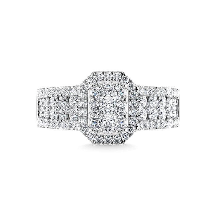 Diamond  1 1/3 Ct.Tw. Engagement Ring in 14K White Gold