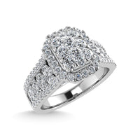 Thumbnail for Diamond  1 1/3 Ct.Tw. Engagement Ring in 14K White Gold