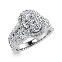 Thumbnail for Diamond  1 1/3 Ct.Tw. Engagement Ring in 14K White Gold