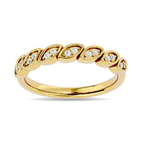 Thumbnail for Diamond 1/10 ct tw Stackable Ring in 14K Yellow Gold