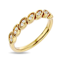 Thumbnail for Diamond 1/10 ct tw Stackable Ring in 14K Yellow Gold