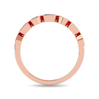 Thumbnail for Diamond 1/8 ct tw Stackable Ring in 14K Rose Gold