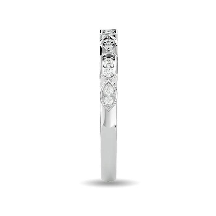 Diamond 1/8 ct tw Stackable Ring in 14K White Gold