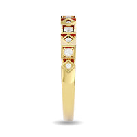 Thumbnail for Diamond 1/8 ct tw Stackable Ring in 14K Yellow Gold