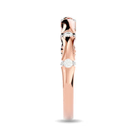 Thumbnail for Diamond 1/8 ct tw Stackable Ring in 14K Rose Gold