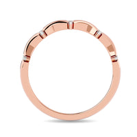 Thumbnail for Diamond 1/8 ct tw Stackable Ring in 14K Rose Gold