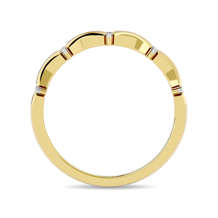 Diamond 1/8 ct tw Stackable Ring in 14K Yellow Gold