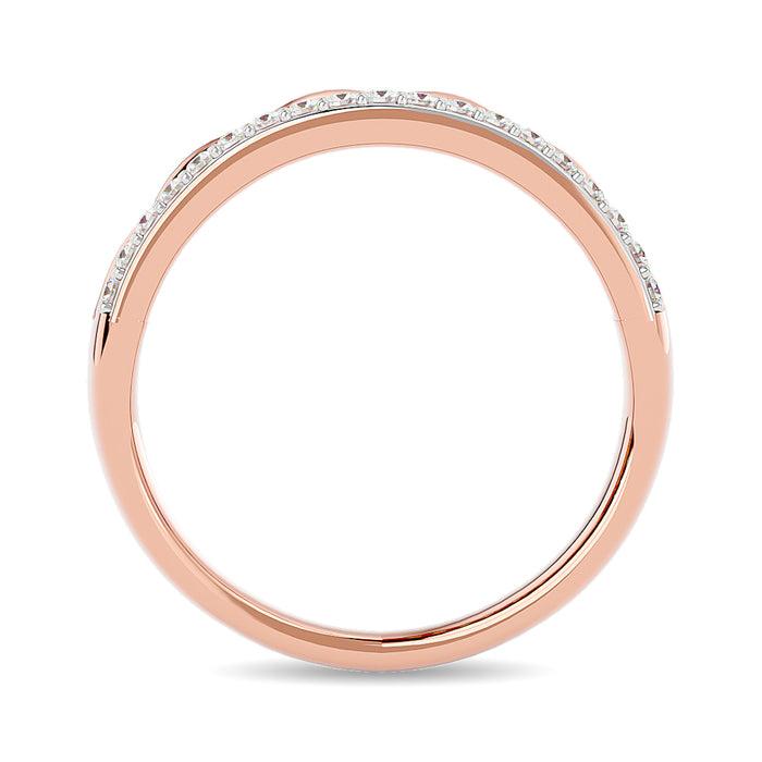 Diamond 1/8 ct tw Stackable Ring in 14K Rose Gold