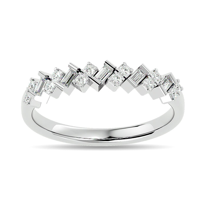 Diamond 1/5 ct tw Stackable Ring in 14K White Gold