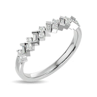 Thumbnail for Diamond 1/5 ct tw Stackable Ring in 14K White Gold