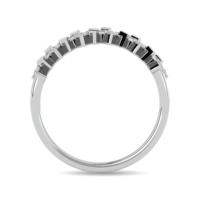 Diamond 1/5 ct tw Stackable Ring in 14K White Gold