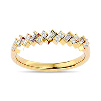 Thumbnail for Diamond 1/5 ct tw Stackable Ring in 14K Yellow Gold