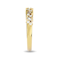 Thumbnail for Diamond 1/5 ct tw Stackable Ring in 14K Yellow Gold