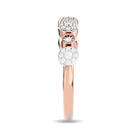 Thumbnail for Diamond 1/6 ct tw Stackable Ring in 14K Rose Gold
