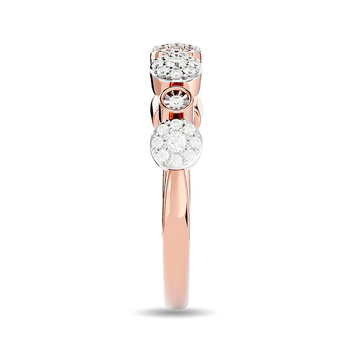 Diamond 1/6 ct tw Stackable Ring in 14K Rose Gold