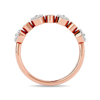 Thumbnail for Diamond 1/6 ct tw Stackable Ring in 14K Rose Gold