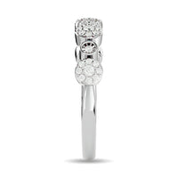 Thumbnail for Diamond 1/6 ct tw Stackable Ring in 14K White Gold