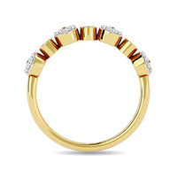 Thumbnail for Diamond 1/6 ct tw Stackable Ring in 14K Yellow Gold