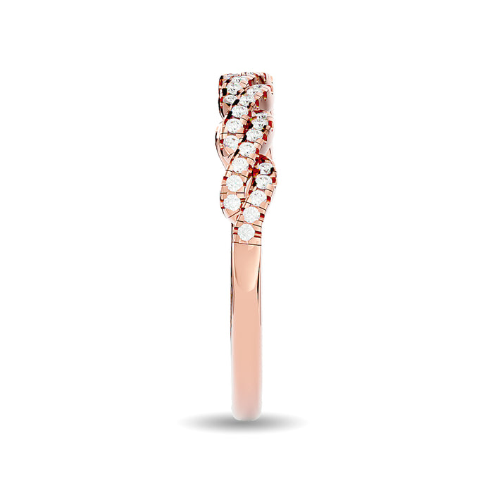 Diamond 1/5 ct tw Stackable Ring in 14K Rose Gold