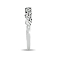 Thumbnail for Diamond 1/5 ct tw Stackable Ring in 14K White Gold