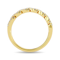 Thumbnail for Diamond 1/6 ct tw Stackable Ring in 14K Yellow Gold