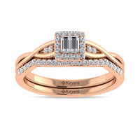 Thumbnail for Diamond 1/4 Ct.Tw. Bridal Ring in 10K Rose Gold