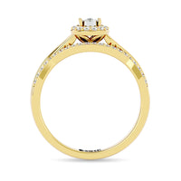 Thumbnail for Diamond 1/4 ct tw Promise Bridal Ring in 10K Rose Gold