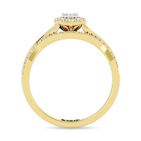 Thumbnail for Diamond 1/4 Ct.Tw. Bridal Ring in 10K Yellow Gold