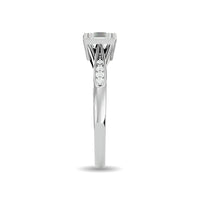 Thumbnail for Diamond 1/6 ct tw Promise Ring in 10K White Gold
