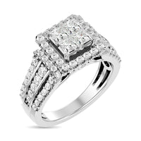 Thumbnail for Diamond Engagement Ring 1 ct tw in 14K White Gold