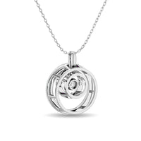 Thumbnail for Diamond 1/4 ct tw Fashion Pendant in 14K White Gold