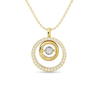 Thumbnail for Diamond 1/4 ct tw Fashion Pendant in 14K Yellow Gold