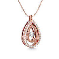 Thumbnail for Diamond 1/4 Ct.Tw. Pear Shape Pendant in 14K Rose Gold
