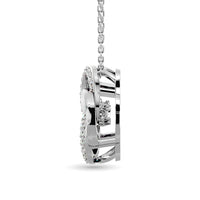 Thumbnail for Diamond Shimmering Pendant 1/4 ct tw in 10K White Gold