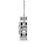 Thumbnail for Diamond 1/4 Ct.Tw. Shimmering Pendant in 14K White Gold