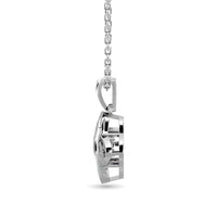 Thumbnail for Diamond Shimmering Pendant 1/20 ct tw in Sterling Silver
