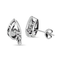 Thumbnail for Diamond Fashion Earrings 1/20 ct tw in Sterling Silver