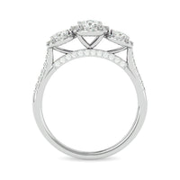 Thumbnail for Diamond 1 Ct.Tw. Engagement Ring in 14K White Gold
