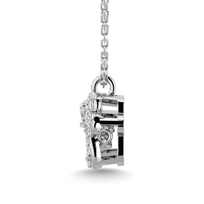 Diamond 1/20 Ct.Tw. Fashion Pendant in 925 Silver