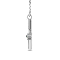 Thumbnail for Diamond 1/20 ct tw Star Pendant in Sterling Silver