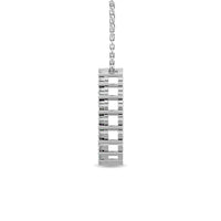 Thumbnail for Diamond 1/6 ct tw Circle Fashion Pendant in Sterling Silver