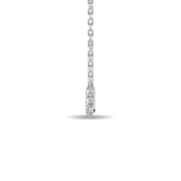 Thumbnail for Diamond Round Cut Fashion Necklace 1/10 ct tw in 10K White Gold