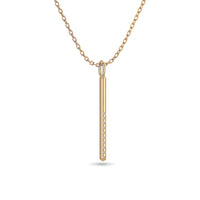 Thumbnail for Diamond 1/10 ct tw Fashion Pendant in 10K Yellow Gold