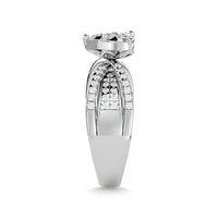 Thumbnail for Diamond 1 Ct.Tw. Heart Engagement Ring in 14K White Gold