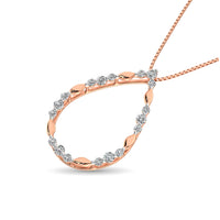 Thumbnail for Diamond 1/4 ct tw Fashion Pendant in 14K Rose Gold