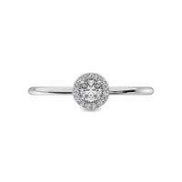 Thumbnail for Diamond 1/5 ct tw Round Cut Fashion Ring in 10K White Gold