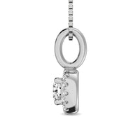 Thumbnail for Diamond 1/5 ct tw Round Cut Fashion Pendant in 10K White Gold