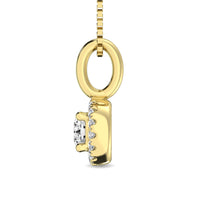 Thumbnail for Diamond 1/5 ct tw Round Cut Fashion Pendant in 10K Yellow Gold